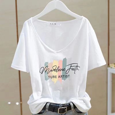 2025夏季新款短袖T恤韩版宽松