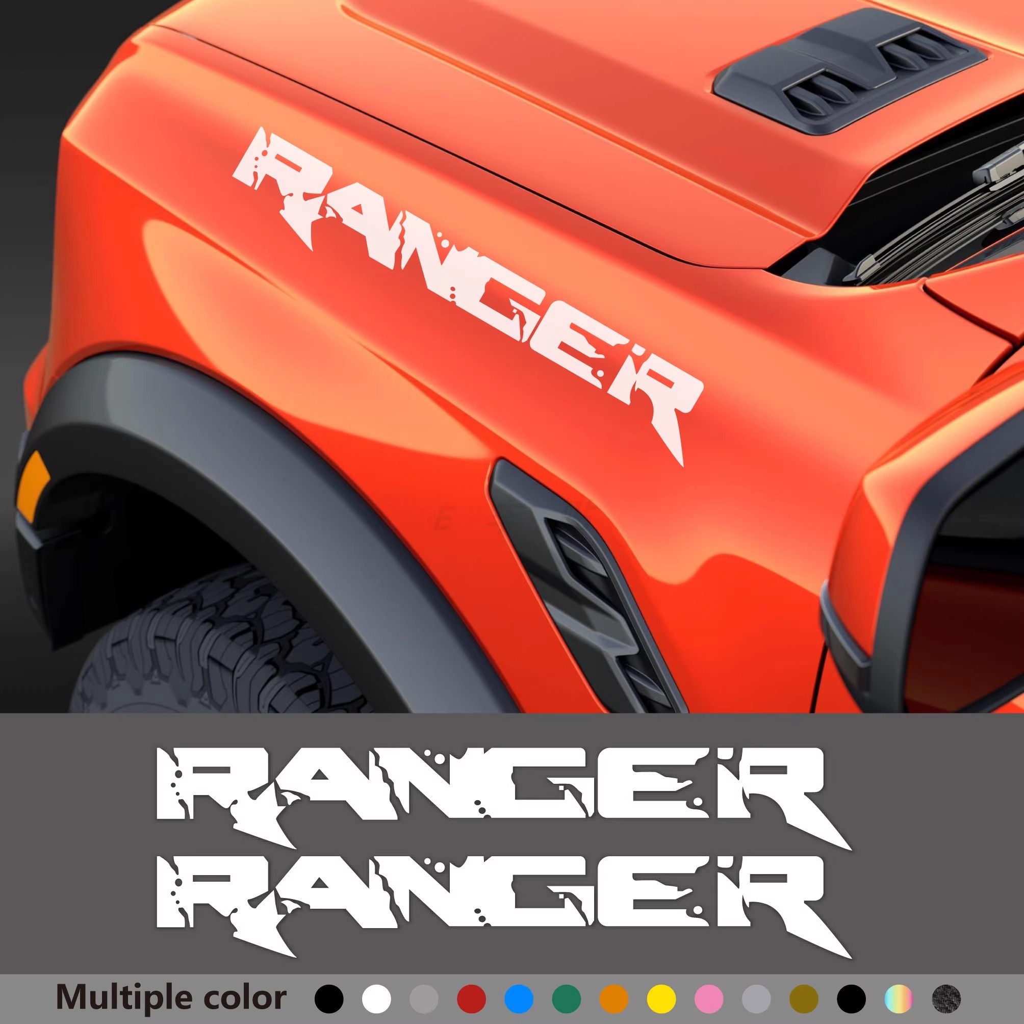 福特F-150猛禽拉花车身装饰贴纸