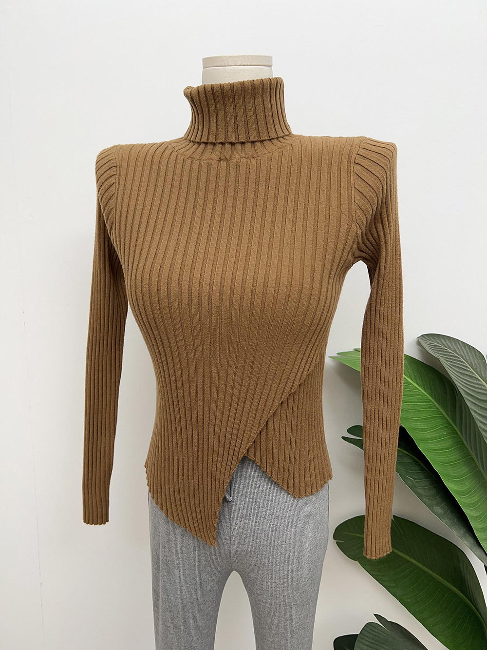 ins秋冬内搭大衣打底衫高领上衣