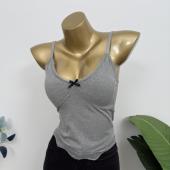 性感打底衫 留留留闭眼入 韩国带胸垫蕾丝拼接吊带背心百搭短款 女