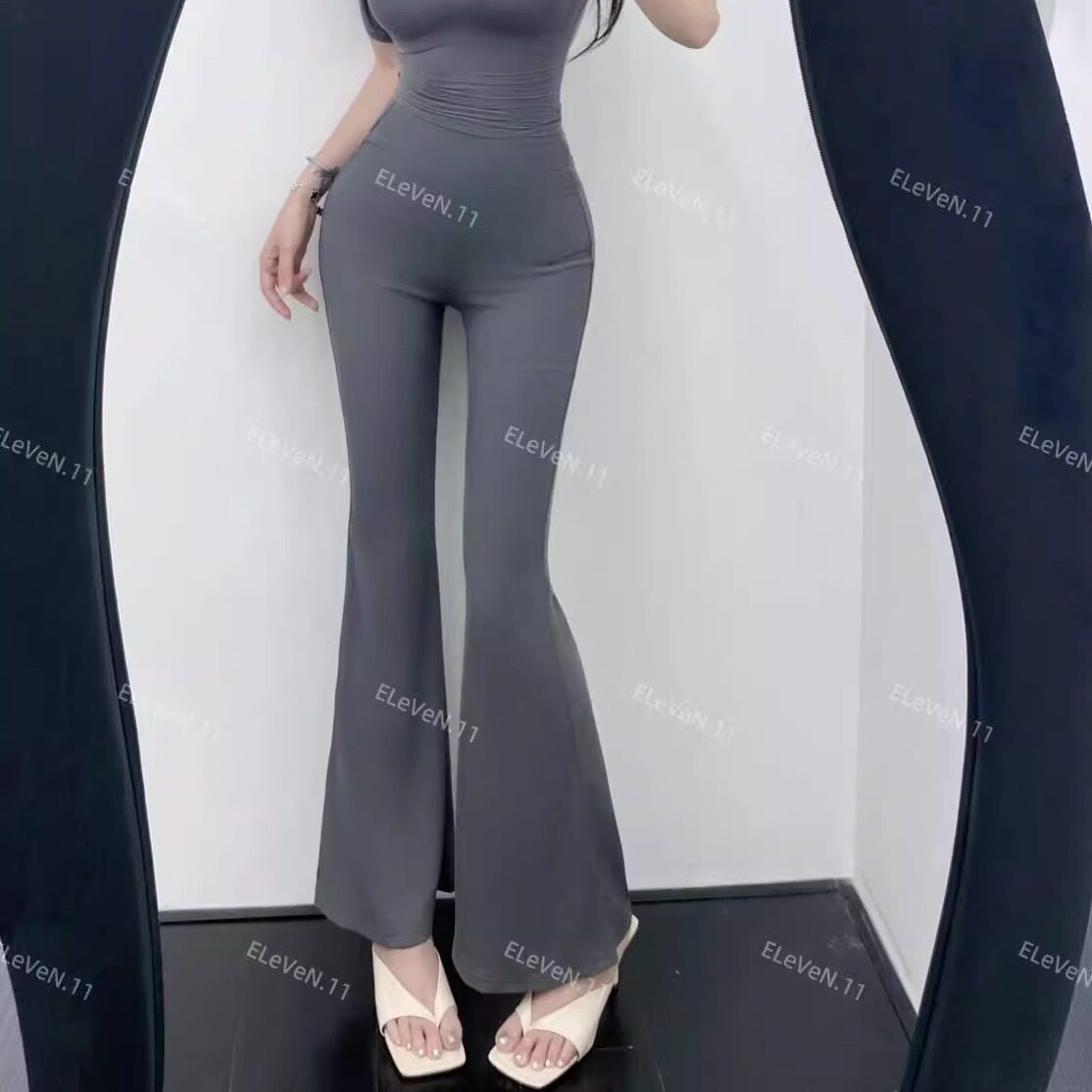 宝藏私藏！自留秒开长腿特效修身显瘦宽腰百搭微喇休闲裤女士长裤 - 贰小小姐出品