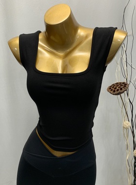 【店主自留推荐】ins泫雅性感 U领遮副乳外穿吊带背心2020夏新款