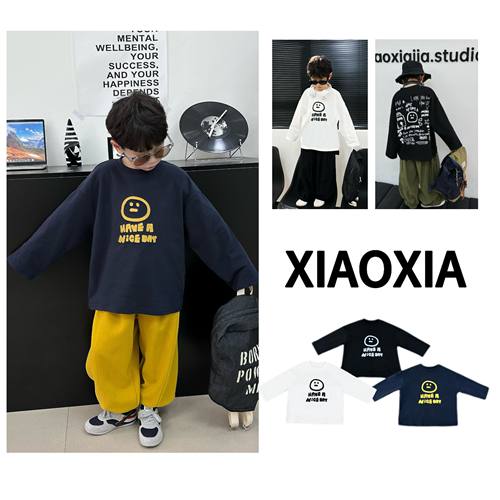 XXJ 1893 快乐能量【多色笑脸】街头趣玩笑脸T恤