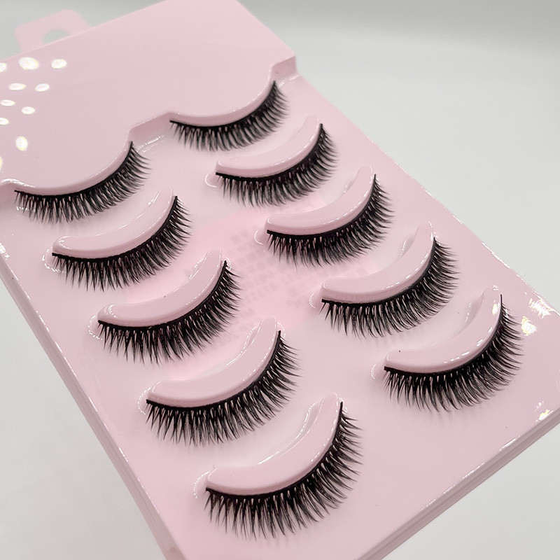 送胶条免胶水硬梗假睫毛夸张舞台太阳花簇蔟眼睫毛交叉仙子大眼毛