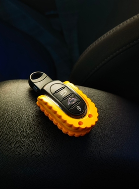 BMW宝马mini cooper countryman jcw F56迷你夹心饼干钥匙扣壳