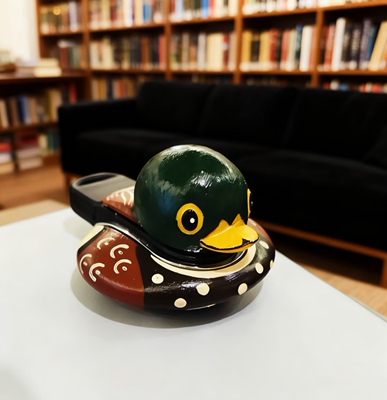 手工绘制！独家原创 mini迷你小鸭子彩绘钥匙扣钥匙壳 精致高端款