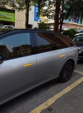 理想i6i8专用奶酪门把手防撞贴立体造型 黏贴式不伤车 原创设计