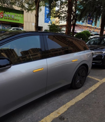理想i6i8专用奶酪门把手防撞贴立体造型 黏贴式不伤车 原创设计