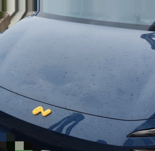 独家原创 乐道奶酪车标 汽车装饰贴 黏贴款 直接覆盖