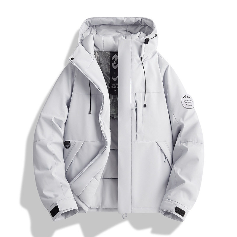 帝宇神龙石墨烯加厚连帽面包服