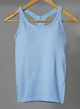 lulu吊带EBB瑜伽背心运动健身上衣外穿速干透气吸湿排汗高弹紧身