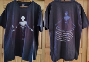 vintage tee 摇滚乐队T恤   非fog fearofgod 圆筒洗水印花男T