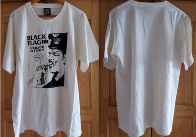 vintage tee 摇滚乐队  非fog fearofgod 圆筒洗水印花 男 短袖