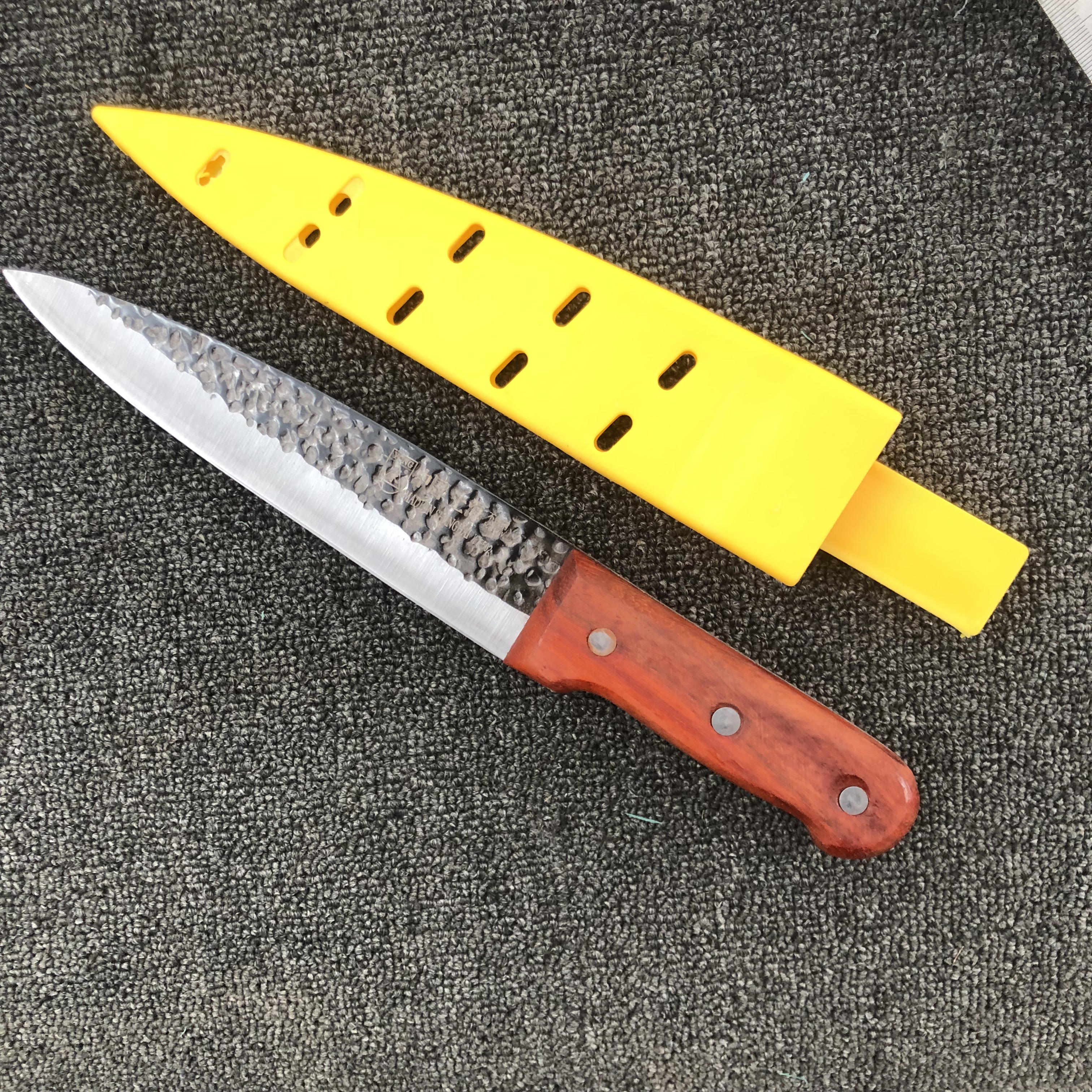 上海三星进口钢502剔骨刀分割刀碳素钢刀进口钢剥皮刀牛肉刀牛肉