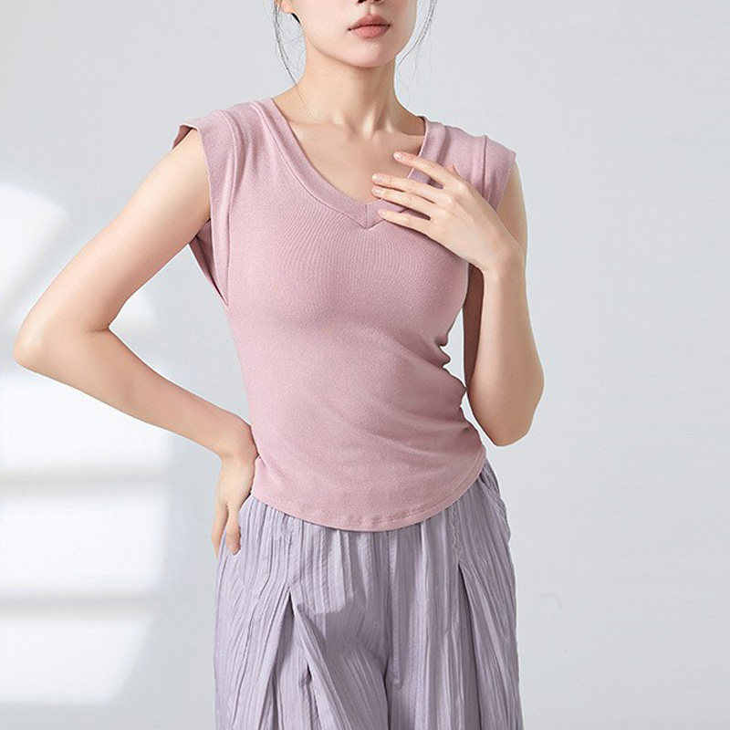 共妍舞蹈服纯欲形体女上衣
