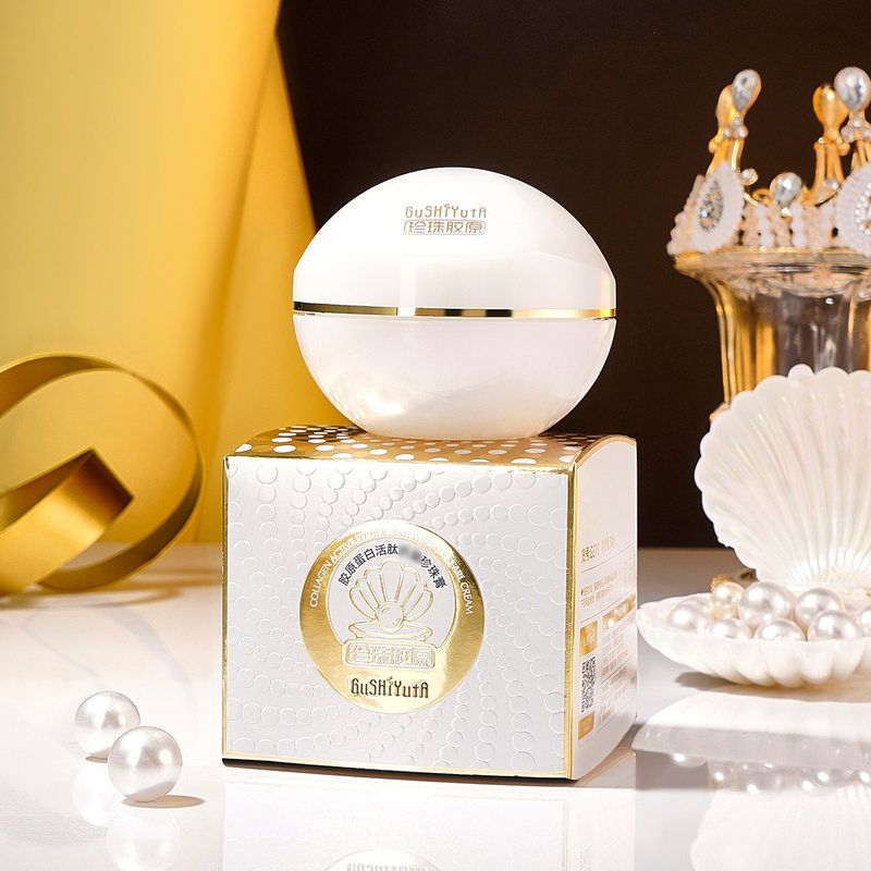 故事与她胶原蛋白活肽珍珠膏懒人面霜护肤化妆品批发代发G379