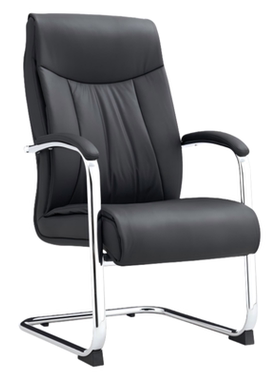 铜牛PY-912-3黑色皮质大班椅办公椅老板椅舒适高背大会议椅子