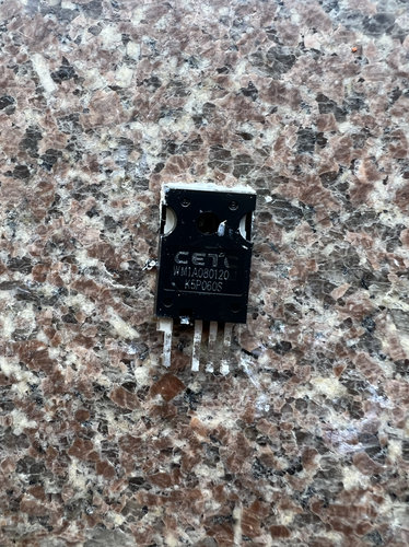 WM1A080120L1  新能源充电机碳化硅MOS场效应管拆机测好 80A1200V