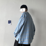 2021春季长袖T恤男宽松条纹打底衫ins超火ce卫衣XZ404-2-TW10，男装卫衣，星座409(原A307）