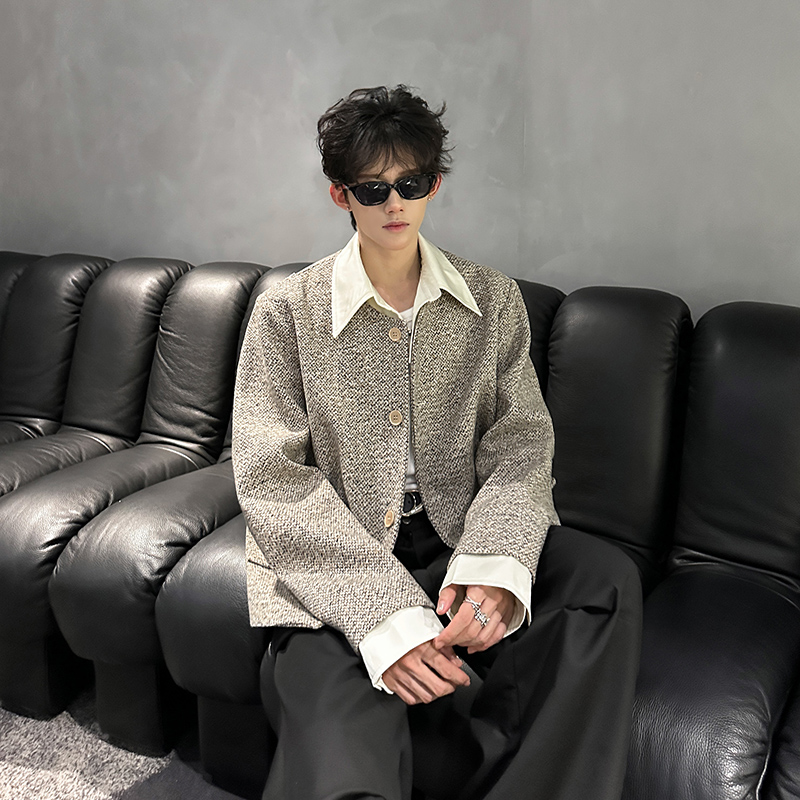 小香风外套男秋季2025新款短款气质高级感上衣409-5609-P118，女装短外套，星座409(原A307）