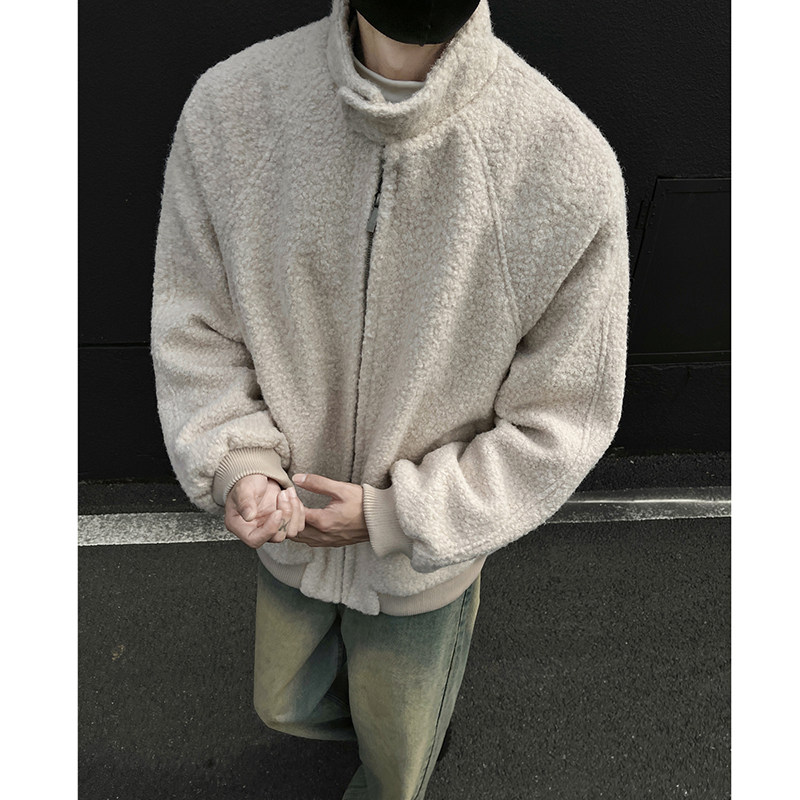 2025秋冬气质款美式休闲宽松呢料大衣呢子夹克外套409-F115-P118,男装夹克,星座409(原A307）