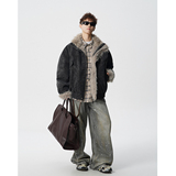 冬季座山雕夹棉棉服款麂皮夹克加厚外套男加绒棉衣 409-J229-P128,男装夹克,星座409(原A307),四季星座 冬季座山雕夹棉棉服款麂皮夹克加厚外套男加绒棉衣 409-J229-P128,男装夹克,星座409(原A307),四季星座