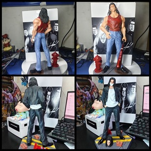 灌篮高手 GK 真香社 铁男 仗义男 长发 三井寿 雕像模型 盒装手办