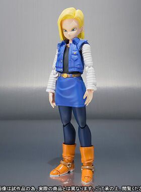 新款七龙珠人造人间 女生Z 人造人18号 关节可动模型盒装手办玩具