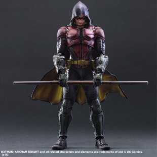 新款PlayArts 蝙蝠侠 Batman 阿卡姆骑士 PA改 罗宾 盒装可动手办
