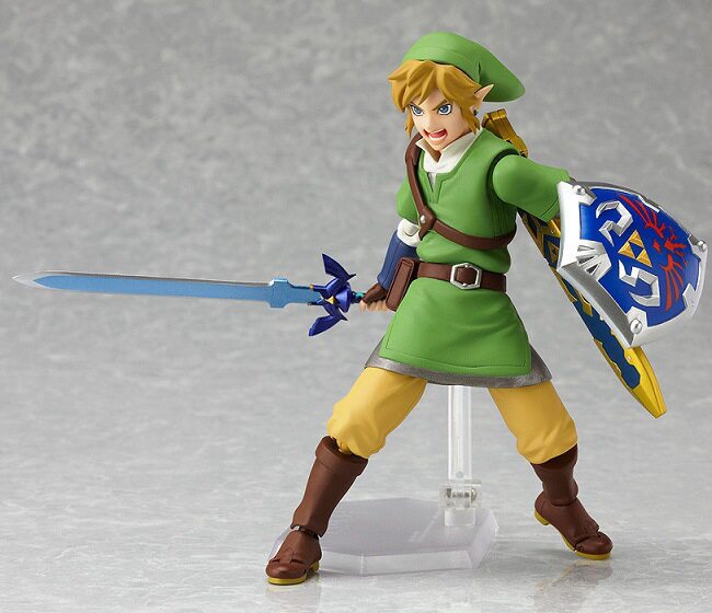 figma 153#林克 塞尔达传说 天空之剑 林克 可动手办模型图片