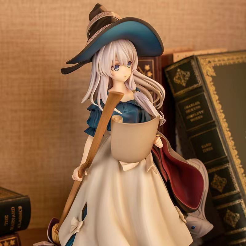 魔女之旅伊蕾娜手办初夏的蓝天动漫扫把美少女可爱二次元模型摆件