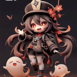 猴子gk Dream 网红优质版 Bubble 动漫模型桌面手办 Q版 顽皮小胡桃