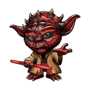 Darth sith Yoda 尤达大师 star wars星球大战Tee Shirt T恤