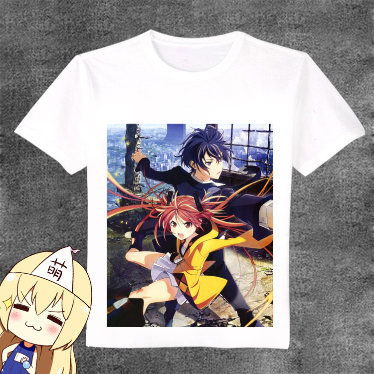 漆黑的子弹里见莲太郎蓝原延珠动漫T恤长袖短袖男女衣服周边