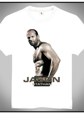 JasonStathamT-shirt杰森斯坦森T恤敢死队白色短袖T恤