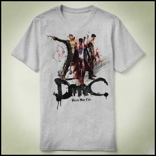 DMC devil may cry 鬼泣 Tee Shirt圆领  DIY定制T恤成人