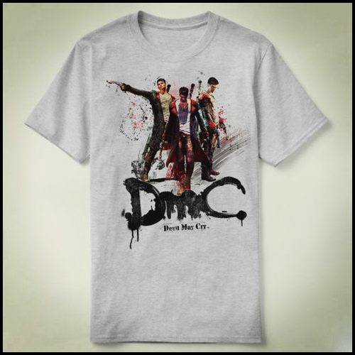 DMC devil may cry 鬼泣 Tee Shirt圆领包邮DIY定制T恤成人