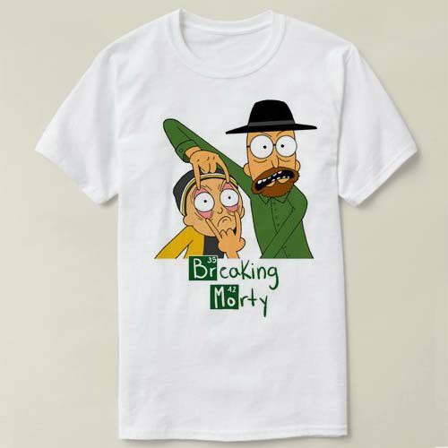Breaking Bad绝命毒师Rick and Morty瑞克和莫蒂Tee Shirt T恤