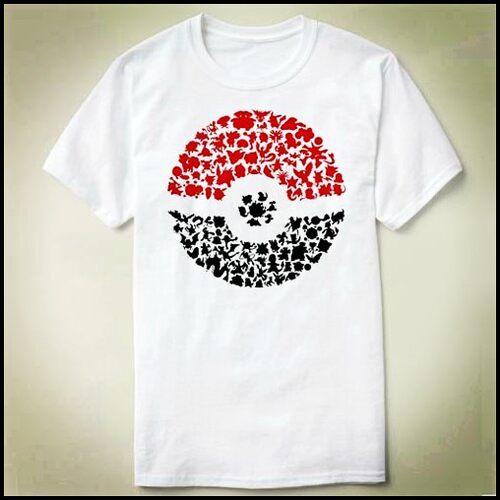 Who's that Pokemon  来图 定制 衣服 DIY tee T-Shirt T恤 衣服6