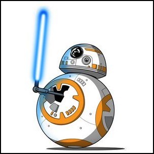 BB-Saber star wars星球大战Tee Shirt-T恤