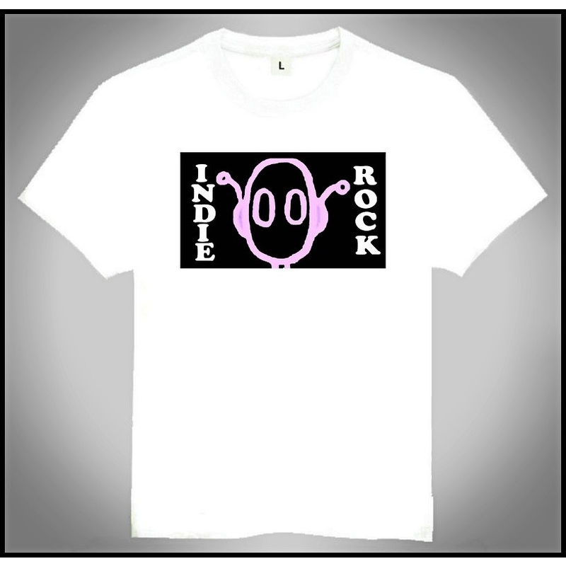 IndieRockT-shirt独立摇滚乐队T恤欧美潮流T恤白色订制T恤