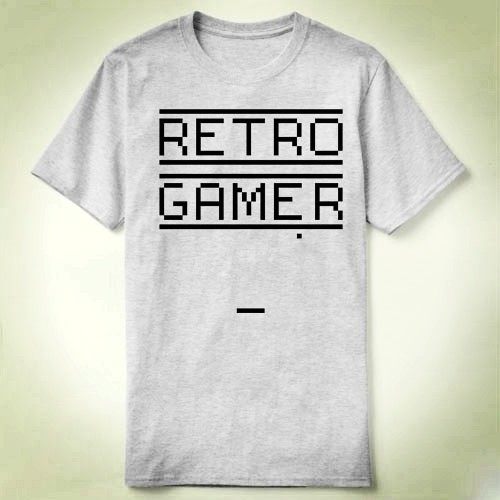 Retro Gamer Break Out  VIDEO GAME Tee Shirt-T恤成人