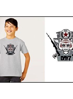 H1Z1DAYZzombiesTEE-Shirt衣服圆领成人T恤班服上衣文化衫3