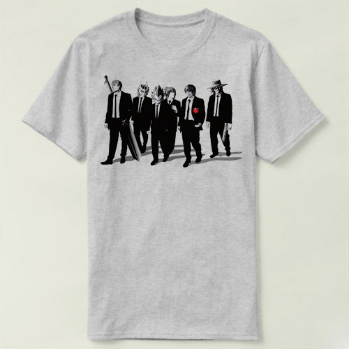 Anime Bad Yagami Light Reservoir Dogs 落水狗tee Shirt T恤
