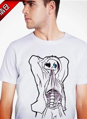 undertale sans papyrus传说之下T-Shirt儿童T恤定制圆领衣服106