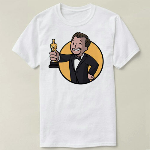 Leonardo 莱昂纳多 Oscar  vault boy 辐射  T-Shirt T恤