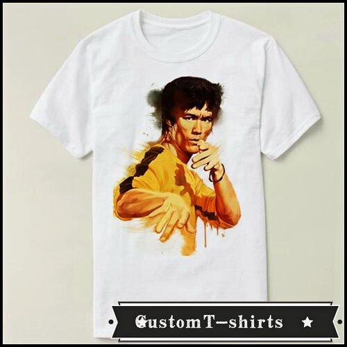 Bruce Lee 李小龙 死亡游戏 文化衫礼物成人  T恤T-shirt8
