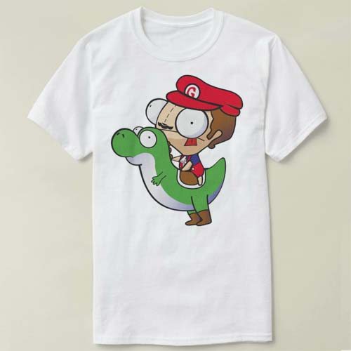 SuperInvaderGir上衣文化衫DIYT-ShirtT恤衣服