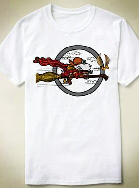 GoSnoopy!HarryPotter哈利波特TeeShirt圆领衣服上衣T恤成人
