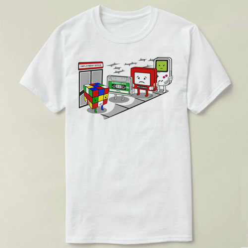 Employment Office Rubiks cube 魔方 DIY Tee T-Shirt T恤 衣服